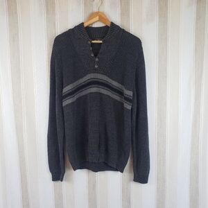 Eddie Bauer Pullover Sweater‎ Charcoal Gray Size Large